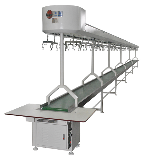 Upper Hanger Conveyor / Lower Belt Conveyor