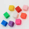 8 * 8MM No Hole Bunte kleine Würfel Polymer Clay Schlamm Ton Schleimfüllung für Kinder Spielzeug Diy Phone Shell Dekoration