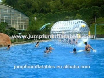 High quality TPU Inflatable Water Roller,Adults Inflatable Roller ball games,Floating TPU roller walking water roller bubble