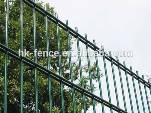 PVC coated 656 Twin wire mesh fencing