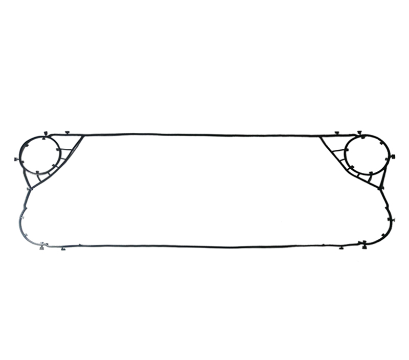 plat penukar panas gasket karet paking MX25