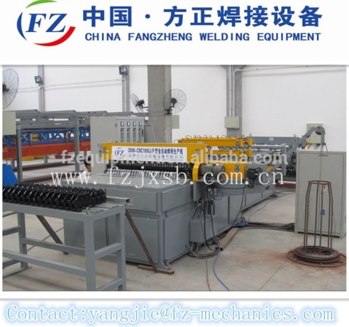 Poultry breed cage mesh making machine