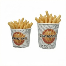 Eco-Friendly Paper Chip Cup for Snacks and Confections