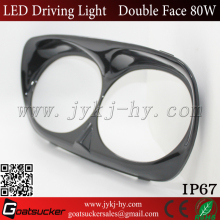 New arrival 80w/40w*2 harley headlight high/low beam spot led driving ligh for Harley j eep wrangler