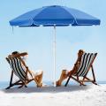 6.5ft Portable Windproof Sunshade Parasol for Beach