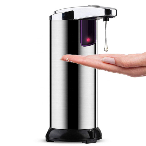 Dispensador de jabón automático Sensor Touchless Dispensador de jabón líquido de acero inoxidable