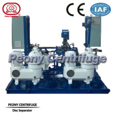 0.2 Mpa Partial Discharge Disc Stack Centrifuges Of Power Station Diesel Oil Separator System