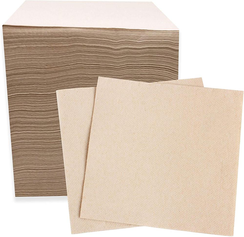 Eco Friendly Paper Wrapped Lunch Napkins