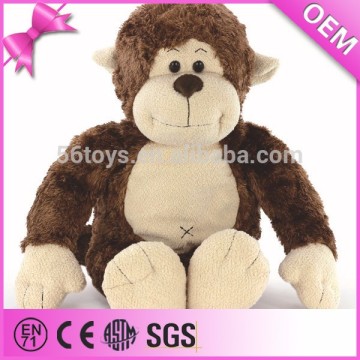 New product promotional fluffy monkey toy peluche toys