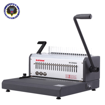 SD-2501B21 Customizable Comb Binder - 21 Hole Manual Binding Machine