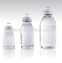 glass syrup bottle 30ml-250ml