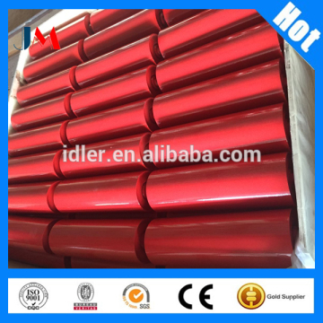 Belt conveyor idler roller factory, belt conveyor steel idler roller JMS512