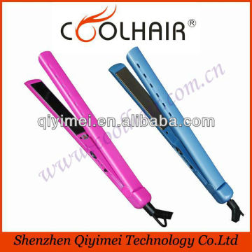 New product small hair straightener,ceramic hair straightener with straightener curler,wholesale hair straightener