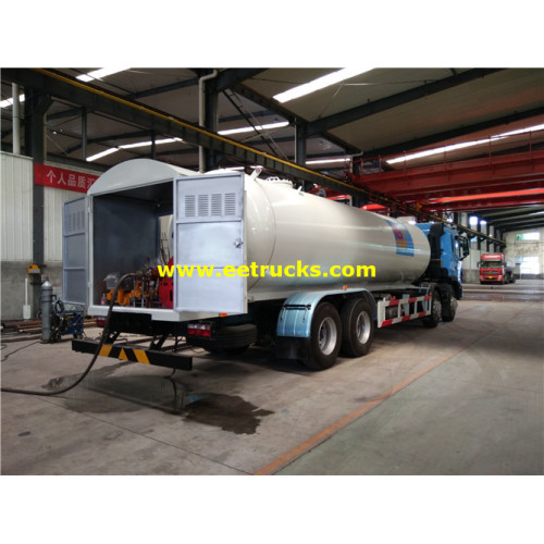 25m3 JAC LPG Dispenser Tanker Trucks