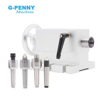 New Design Movable Tailstock with 4 Heads for CNC Engraving Machines
