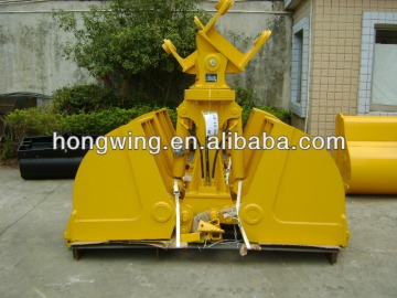 ROAD BUILDING/CLAMSHELL BUCKET