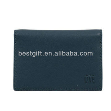 pu name card box, blue holder box
