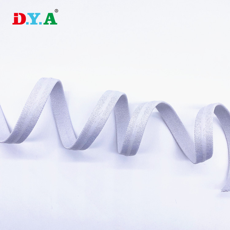 White Non-Slip Silicone Glipper Elastic Band