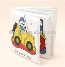 Lovely Plastic Waterproof Baby Bath Book Printing Customiable Children Toy Book From Factory OEM