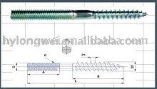 dowel screw,hanger bolt,wood screw