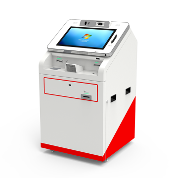Floor-Standing Card Issuance Self Service Kiosk