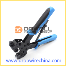 Coaxial On BNC RCA Connectors Compression Crimping Tool