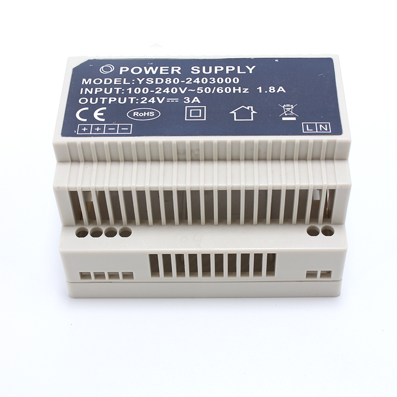 80W DIN RAIL Power Supply AC110V 220V