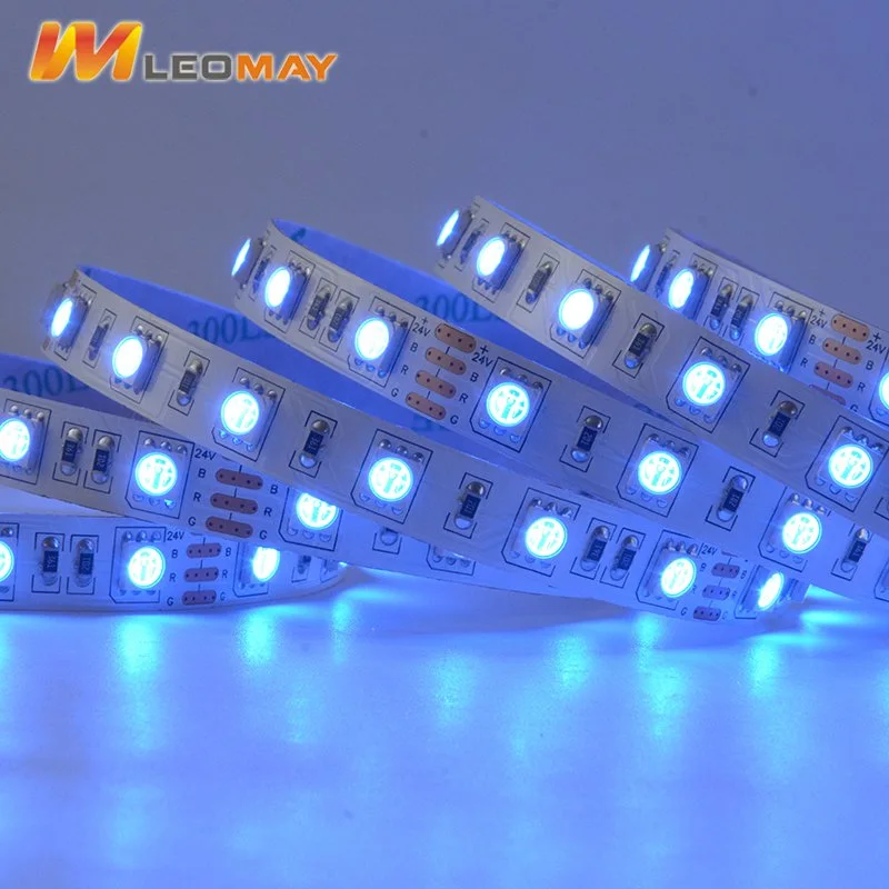 SMD5050 RGB LED Flexible Strip Light 60LEDs/M 12V DC