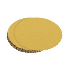 Wholesale Gold Disposable Large Paper Cake Boards Supplier