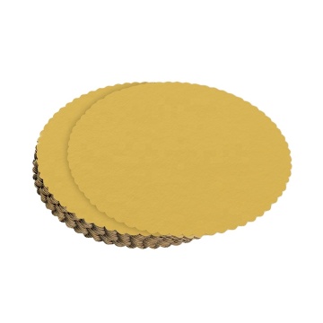 Wholesale Gold Disposable Large Paper Cake Boards Supplier