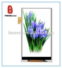 High quality 350 brightness iphone 4 mirror lcd billboard display