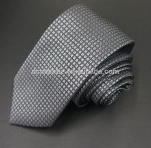 classic gray polyester tie