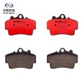 Plăcuțe de frână din ceramică față pentru Porsche Cayman
