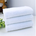 white cotton waffle weave bath foot towel