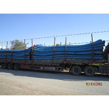 large diameter water/ mud delivery rubber hose with flange