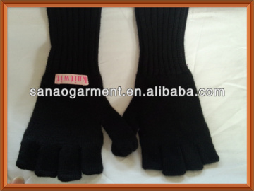 new style and high quality cashmere gloves for touch screen