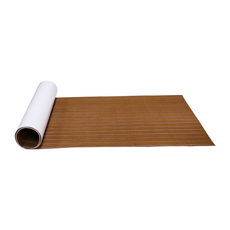 Synthetic Decking Sheet EVA RV-Floor-Flockenblatt