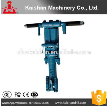 hand hold pneumatic rock drill portable pneumatic rock drill Y26 kaishan brand