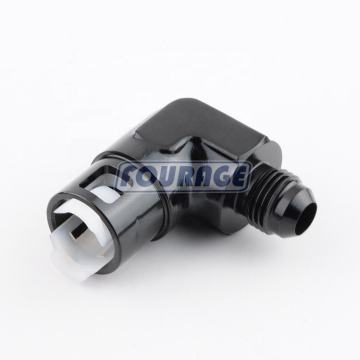 Aluminum 90 Degree Female EFI Electronic Fuel Injection Fitting