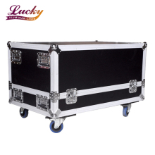 Customized Rolling Rack Equipment Microphone Stand Aluminum Flight Case