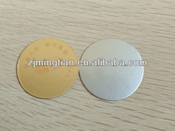 PE PET PP induction aluminium foil seal liner