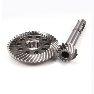 Custom Helical Bevel Gear Assembly