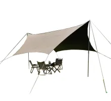 High Quality Oxford Fabric Waterproof Sun Cover Canopy Tarp Tent for 4-8 Persons