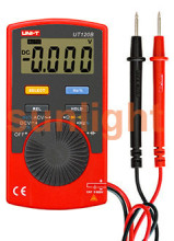 Pocket Type Digital Multimeter, AC/DC/Resistance/Capacitance UT120B