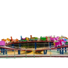 Affordable Amusement Park Equipment: Electric Mini Rollercoaster for Kids