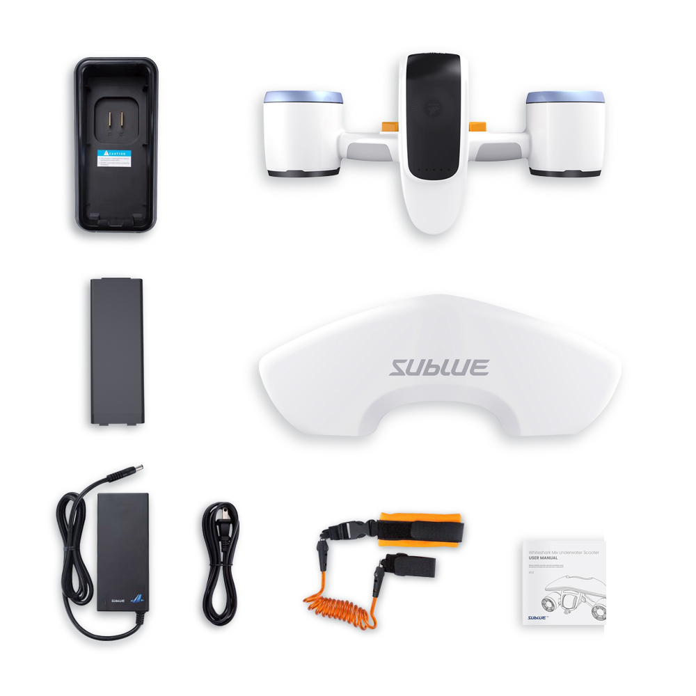 Sublue Whiteshark Mix Underwater Scooter Propeller Swimming Snorkeling Aqua Scooter Hand-held Diving Equipment