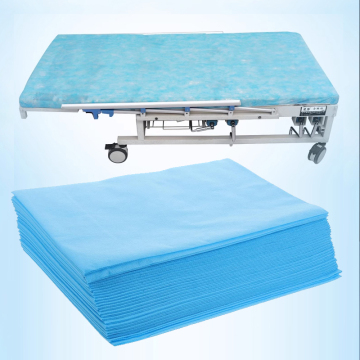 Disposable Waterproof Bed Sheets Made of Non-woven Fabric and SMS Material