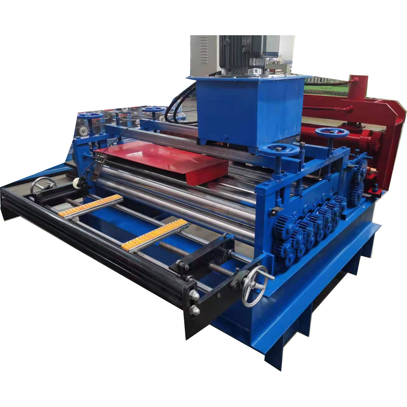 steel coil leveling cutting and slitting machine