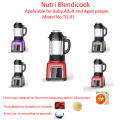 Nutri-Blendi 1000w 수프 주방 기계 만들기