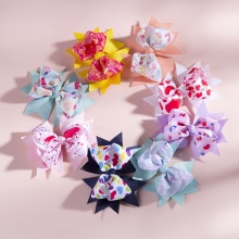 2022 Double Layer JoJo Bow Hair Clips for Girls & Kids